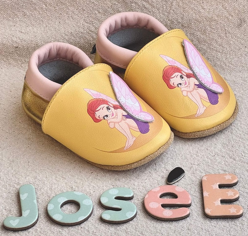 Chausson bébé fille fée