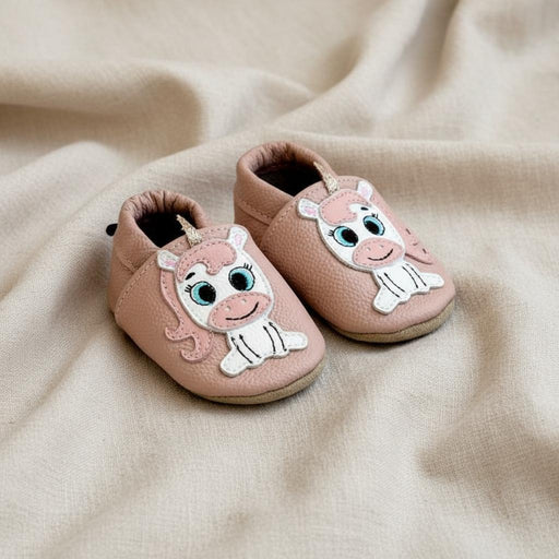 chausson bébé licorne