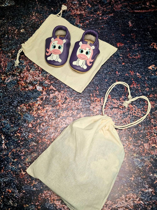 Pochette cadeau pour chausson bebe