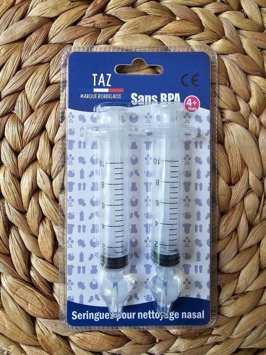 Seringues lavage nasal pour bebe