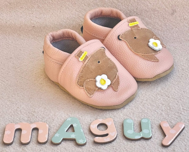 Taz Petit Chausson Cuir Pour BÃ©bÃ© Chausson Bébé Souris