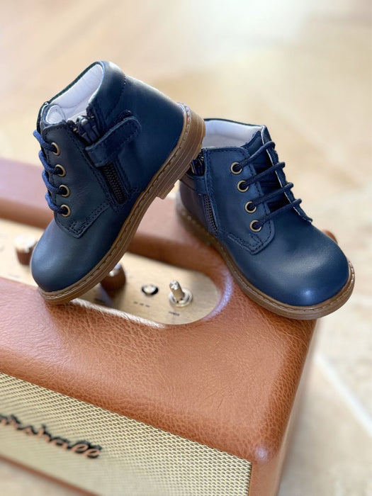 Chaussures enfant bottine Mathieu bleu