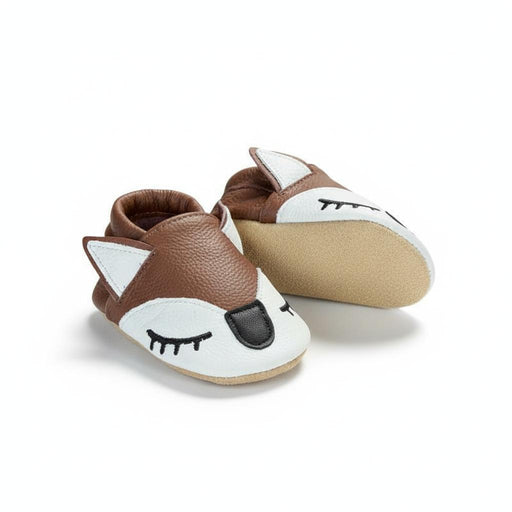 chausson bébé cuir marron 6 mois 