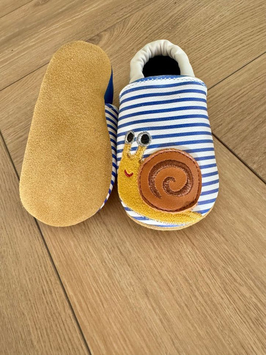 Chausson bebe escargot Confort et style marin