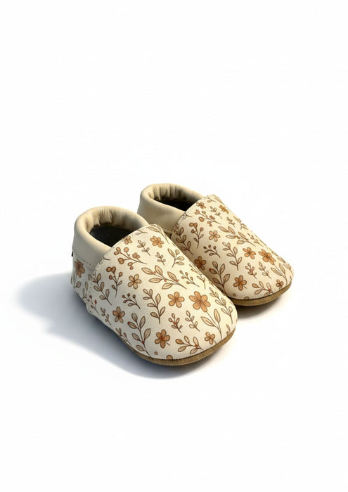 Chaussons Bébé en Cuir Souple – Modèle Liberty