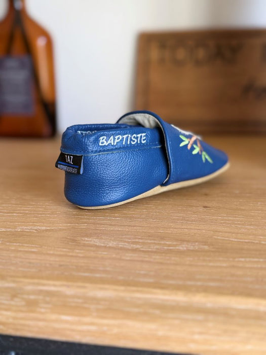 Chaussons bébé en cuir souple Lucas le koala
